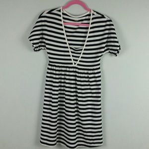 4 for $25💟 A.N.A.  black and white striped dress